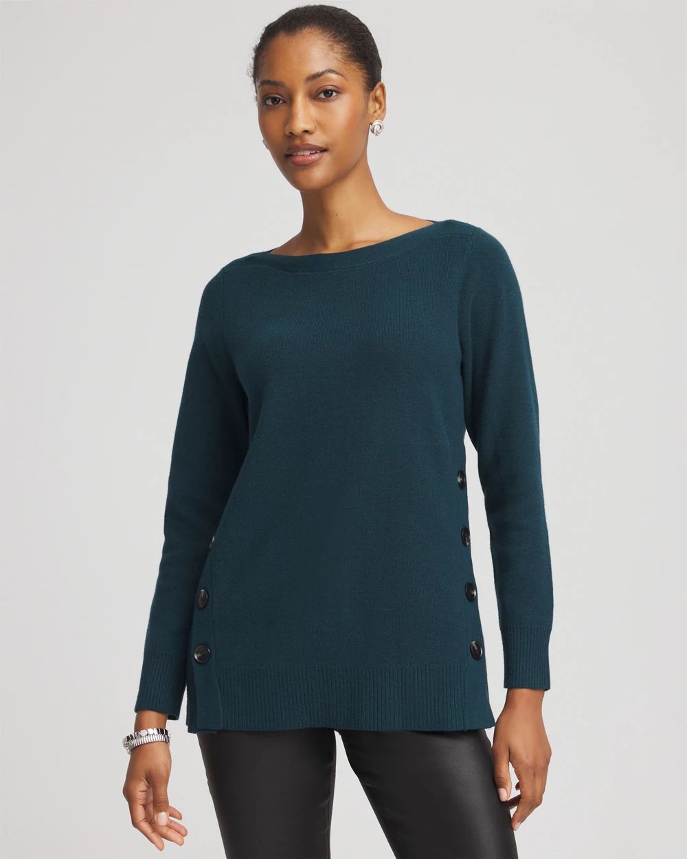 Button Tunic Sweater | Chico's